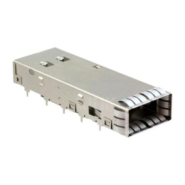 2110487-1 Положение QSFP+ Клетка соединителя сварка через отверстие