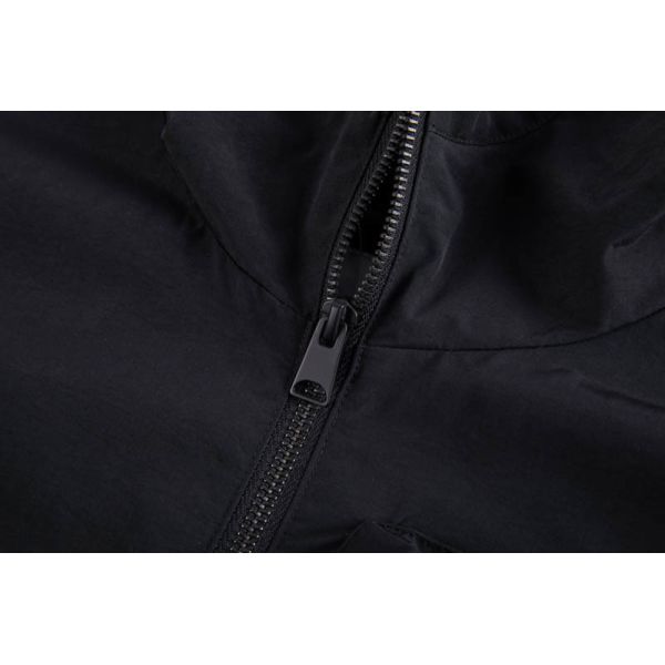 Men's Water-Repellent Wind-Resistant Classic Jacket with Reflective Details and Utility Pockets