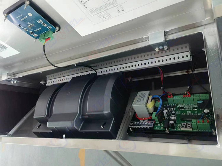 Ворота откидной рукоятки управления доступом RFID поворачивая ворота турникета треноги 3 рук вращаясь