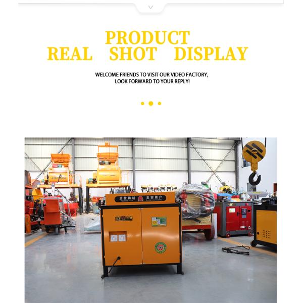 Cleaning Process Steel Bar Roller Conveyor Shot Blasting Machine with Electric Fuel