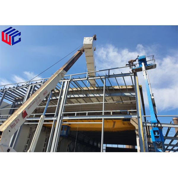 Industrial Galvanizing Steel Structural Fabrication 100x100 Metal Building