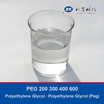 PEG 200 300 400 600 Surfactant Raw Materials Poly Ethylene Glycol Cas 25322-68-3