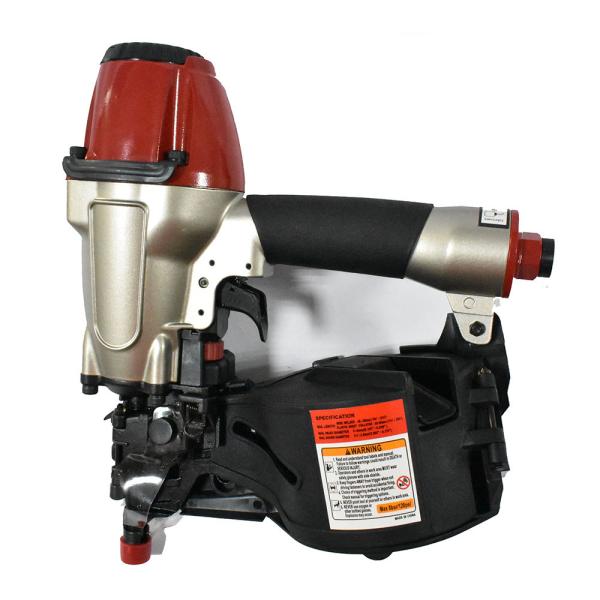 Long Lifespan Air Coil Nail Gun SUNWELL 5.0-6.0mm Head Diameter CN655B ISO Approval
