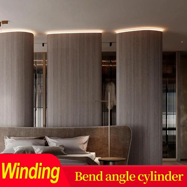 древесины угля 5mm панели изоляции внутренней стены PVC 8mm бамбуковой декоративные