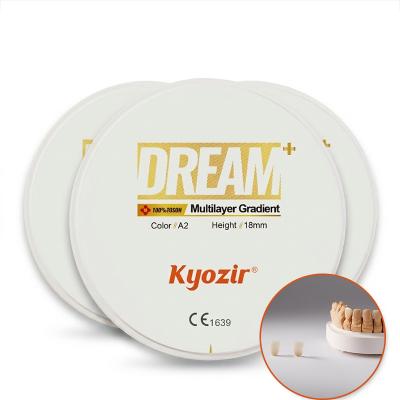 Cad Cam Zirconia Pucks 98mm High Translucent Dental Ceramic Milling Disc