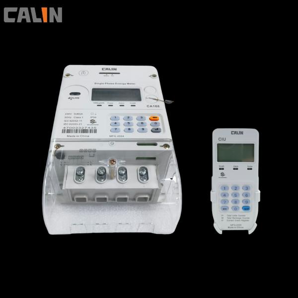 2W 20mA Single Phase Prepayment Meter STS Encryption