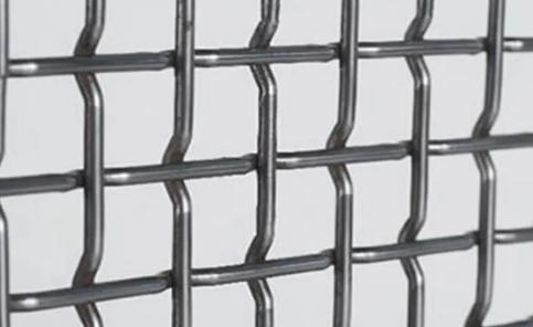 Woven Stainless Steel Crimped Wire Mesh, for Industrial, Material Grade: 304/316