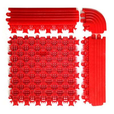 Assoalho grosso Mat For Balcony Toilet do PVC do deslizamento de 9MM 20CMx20CM anti