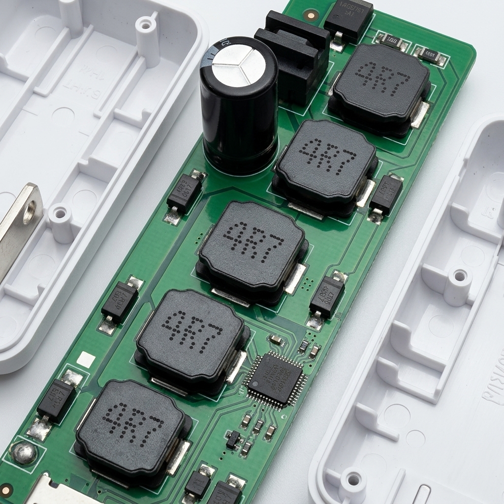 AI Server 8A Molded Power Inductor 4R7 40mOhm Voltage Regulator