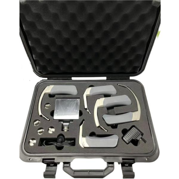 Medical Anesthesia Handheld Visual Video Laryngoscope With 5 Reusable Blades