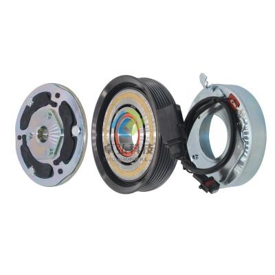 Auto AC Compressor Polia Embreagem 6PK 128MM 12V Para AUDI C7 2.5 Audi Cabrio 2 6 2000-2000