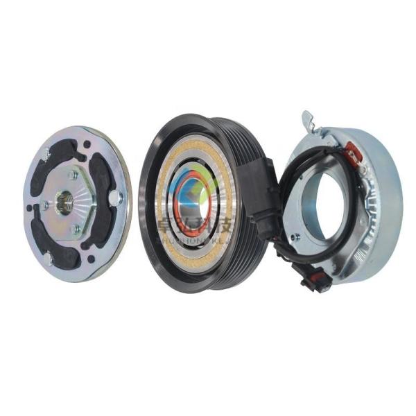 Auto AC Compressor Polia Embreagem 6PK 128MM 12V Para AUDI C7 2.5 Audi Cabrio 2 6 2000-2000