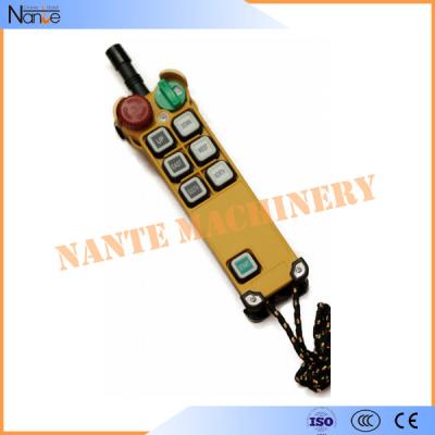 Overhead Bridge Crane Radio Industrial Remote Controls , Crane Remote Controllor