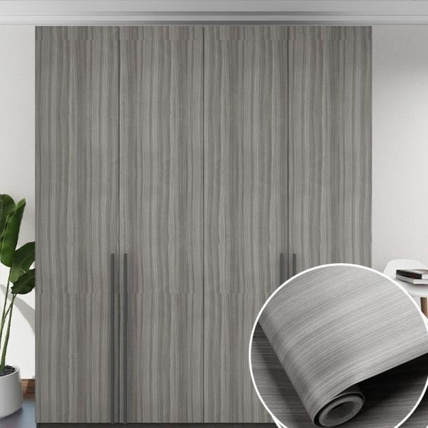 Removable Dark Wood Grain Wallpaper Peel And Stick Self Adhesive wallpaper Wooden Wallpaper Sticker