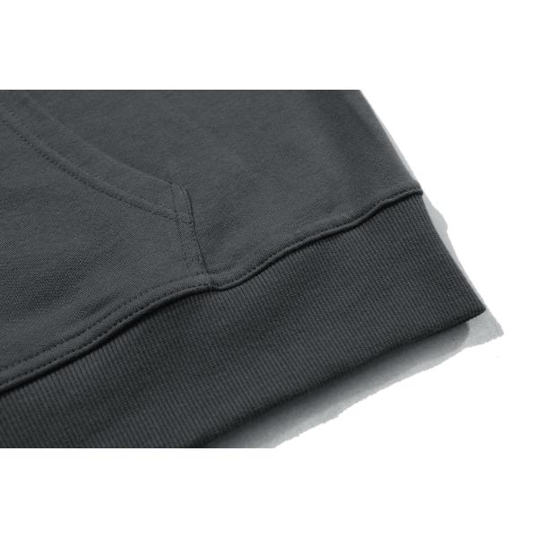 Дешевая уличная одежда дизайнерская вышивка Большой Zip Up Hoody 100% хлопчатобумажный пуловер