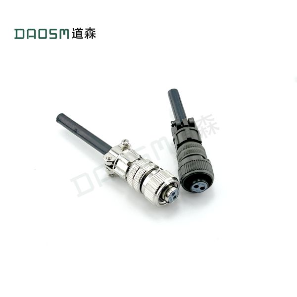 5015 High Power Connectors Silver Contact Solder Termination Aluminum Alloy Shell