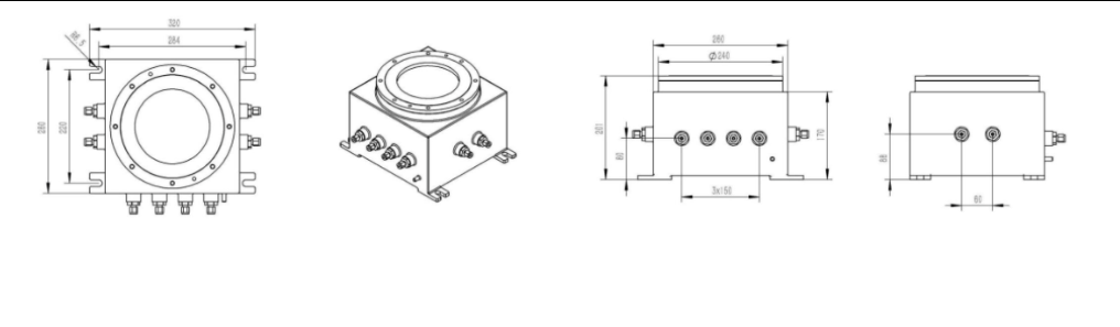 NDIR Multi Infrared Gas Analyzer For Comprehensive CH4 CO CO2 SF6 SO2 CnHm NH3 Analysis