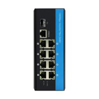 8 ports RJ45+1*SFP L2 Commutateur Gigabit Ethernet géré IP40 Commutateur Poe à double entrée de puissance