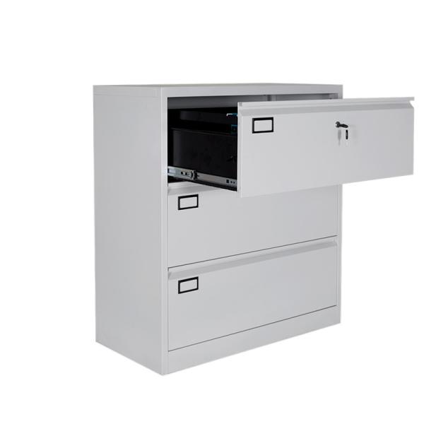 Stainless Steel 3 Drawer Kitchen Garage Cabinets Filing