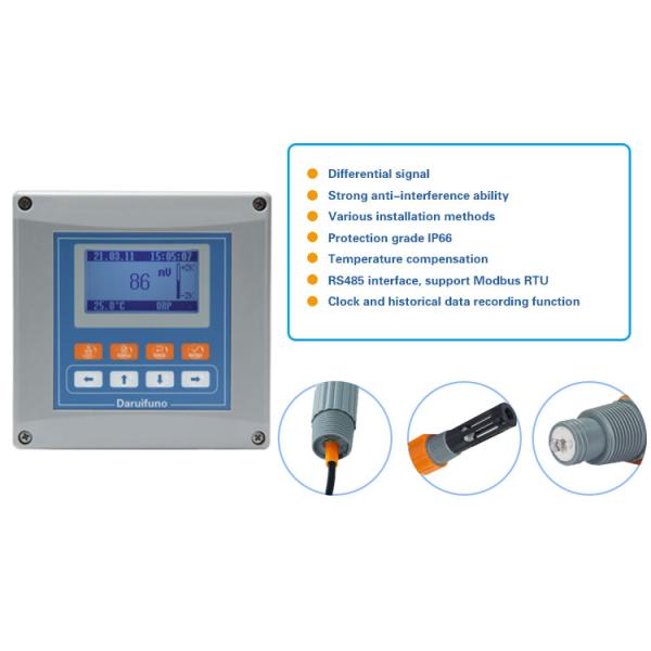 Онлайн 2000mV диагноз датчика метра ПЭ-АШ ORP для аквакультуры аквариума