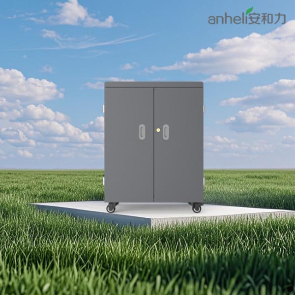 54-Port USB Charging Cabinet with 8S Security Protection System