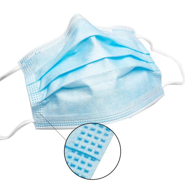 Individual FFP2 Disposable Earloop Face Mask 3 Ply Non Irritating