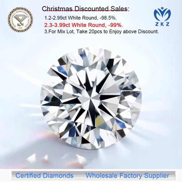1.4ct F VVS EX EX IGI Сертифицированная лаборатория Бриллиантовая сияющая форма Высокое качество