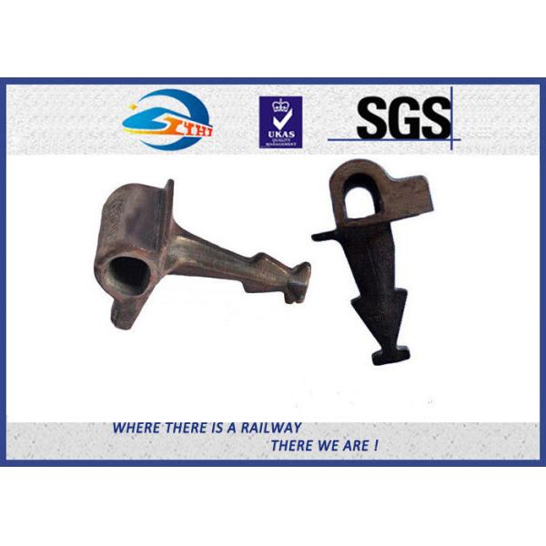 Ранга литого железа 8,8 рельса ДИН УИК чернота окиси плеча стандартной стальной железнодорожная