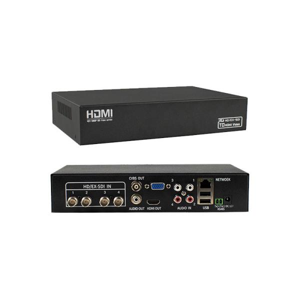 Four Channel Multi Function SDI Video Converter High Performance