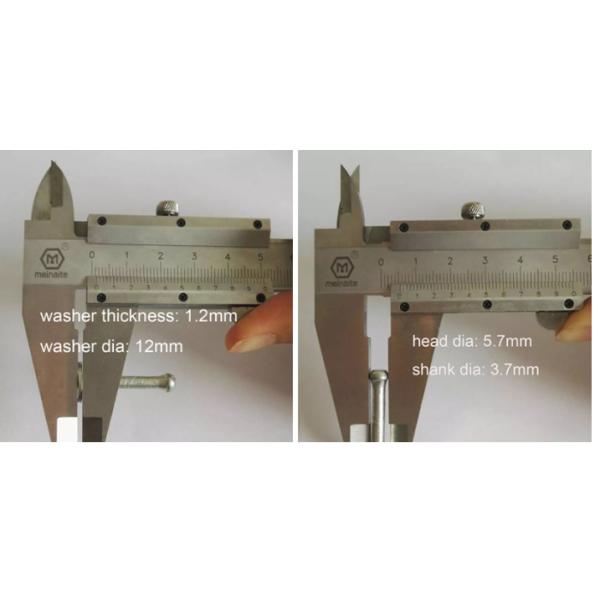 Secure Your Ceiling with 32MM RED HIT Concrete Nail Ceiling Clips and 12mm Washer Dia