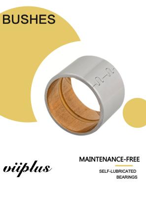 Bimetal Lead-Free Plain Thin Walled Bearing Imperial & Metric Sizes Bush With Grooves