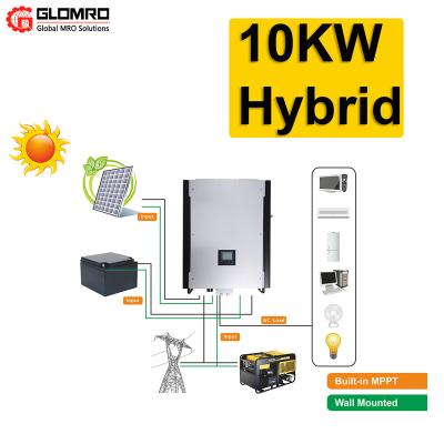 Fora do sistema de energia híbrido do sistema do picovolt da energia solar da grade para a casa 5kw 10kw 20kw