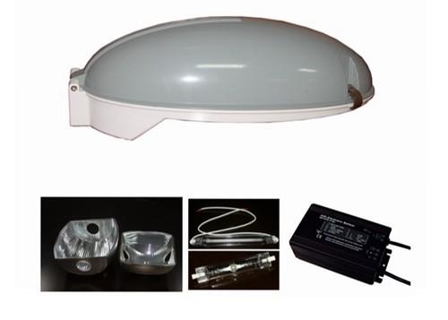 Dolphin Style HID Street Lights Grey Body Color 150 Watt 95% Light Maintenance