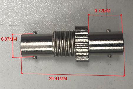 Simplex ST/ST Metal Fiber Optic Cable Adapter FTTA Assembly