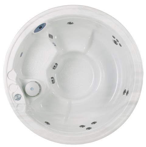 Portable acrylic shell whirlpool massage outdoor 6 seat hot tub spa with option air jet