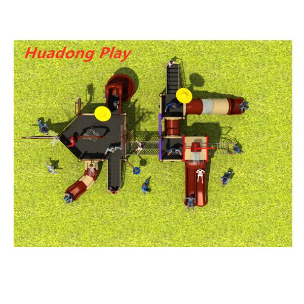 Pirate Ship Style Water Slide And Interesting Outdoor Sports Equipment