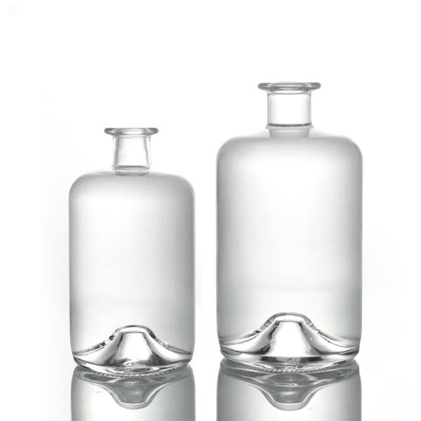 500ml 700ml 750ml Wine and Liquor Glass Bottles in Round Shape for Tequila Pacho