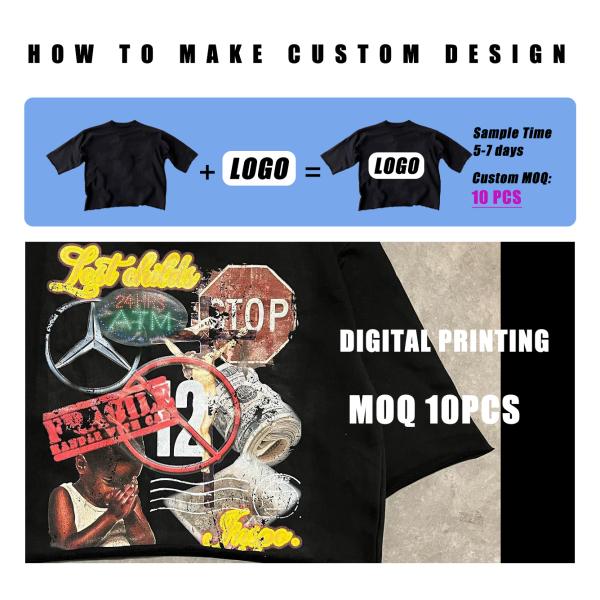 Men's Custom Vintage Designer Boxy 100% Cotton Stone Washed Round Neck T-Shirt Low MOQ