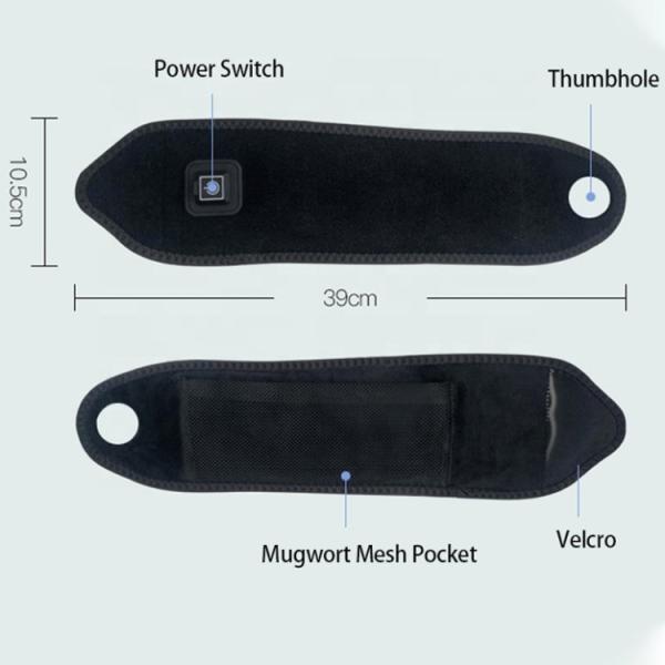 Батарея браслета 5v с подогревом для тяжелой атлетики защищает правую руку