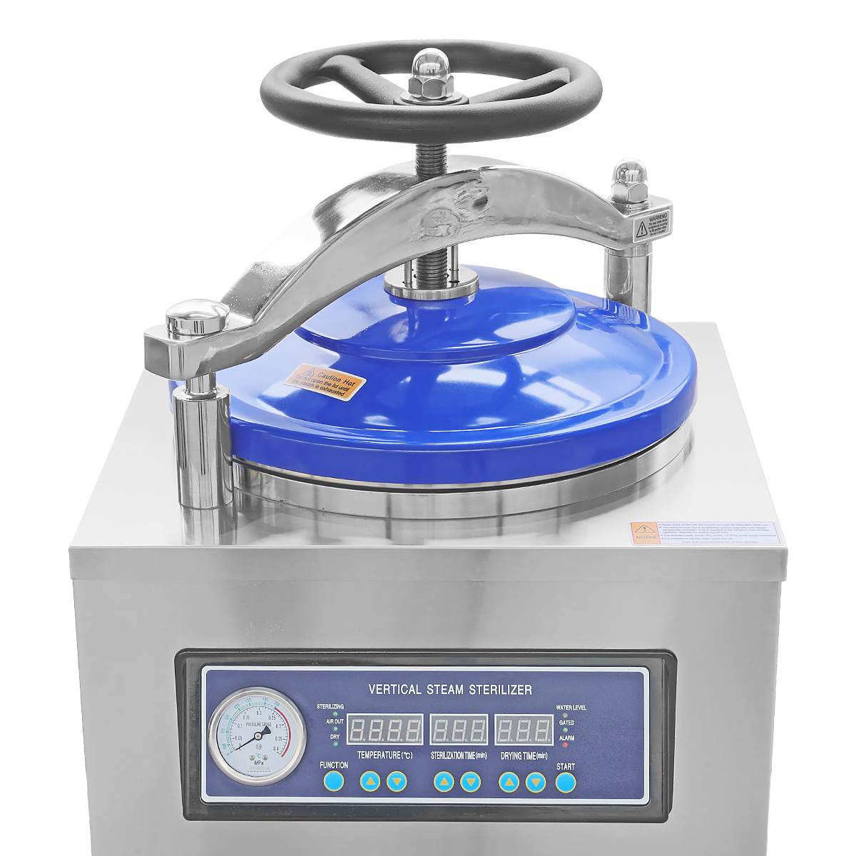 Cenlee 35/50/75/100L Factory Laboratory Use Microcomputer Control 0-240min Drying Automatic Protection Vertical Steam Sterilizer