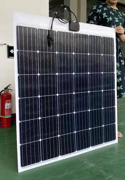 120W-450W Flexible Solar Panel For Yacht Vehicle Outdoor Solar Charging PVc Module Outdoor Power Generation System