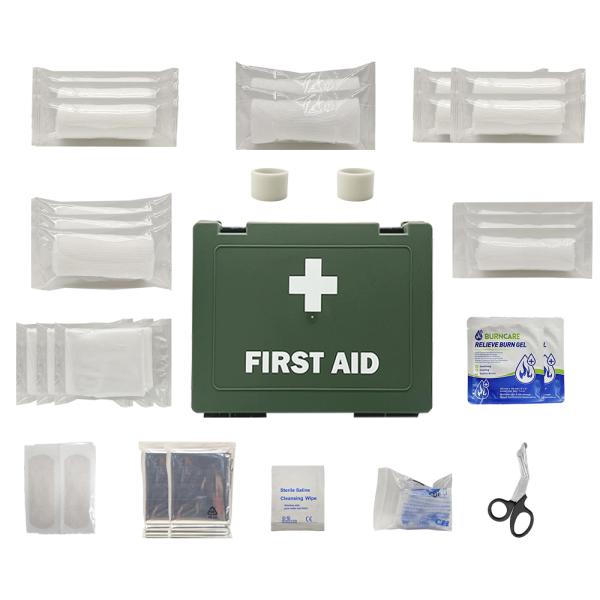 Kit de primeros auxilios con logotipo y color personalizados, bolsa de rescate médico de supervivencia de emergencia para viajes familiares, kits de emergencia de seguridad