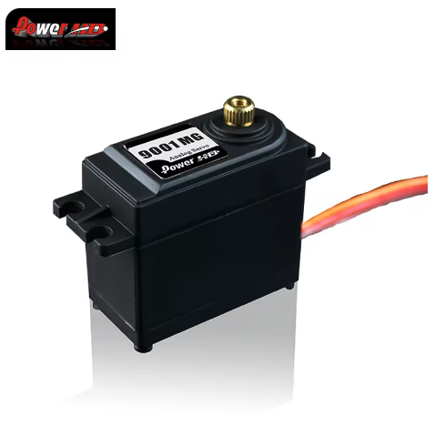 Power HD 9001MG Analog RC Servo 9.8KG Metal Gear Steering For 1:10 Flat Sports Car Vehicle Short-Distance Truck