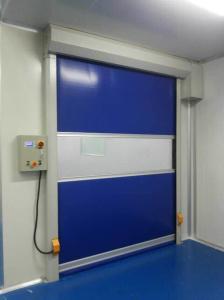 Porta de alta velocidade isolada PVC high-density para poeira do quarto