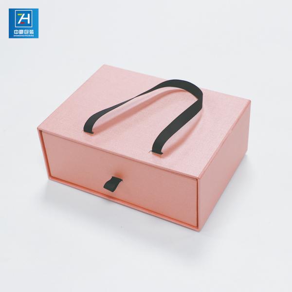 Varnishing 1200gsm Rigid Cardboard Sliding Drawer Box