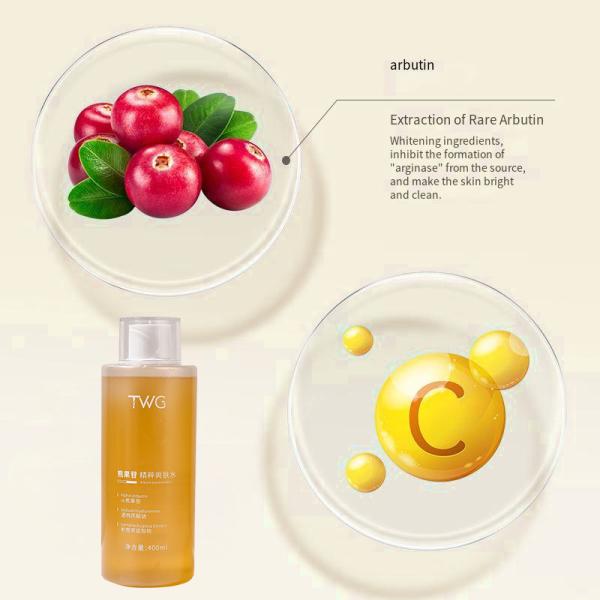 Tónico facial Centella Asiatica Reduce los poros Aprieta la piel Tónico facial suave Aclarador Hidratante Tónico para la piel Alfa-Arbutina