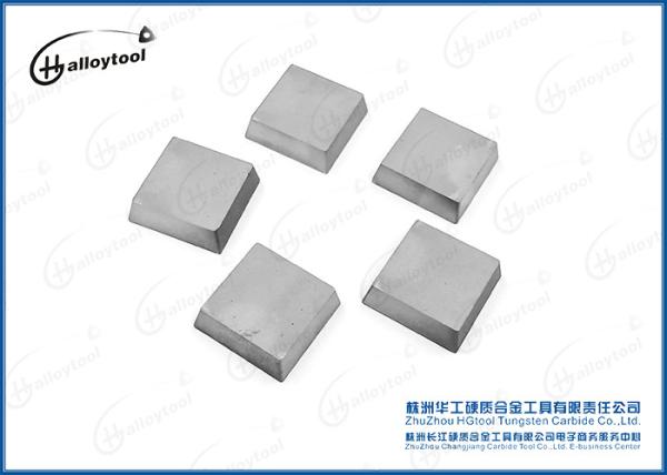 Inserções do carboneto de tungstênio de 45 graus, inserções do corte do carboneto para o processo fazendo à máquina do CNC