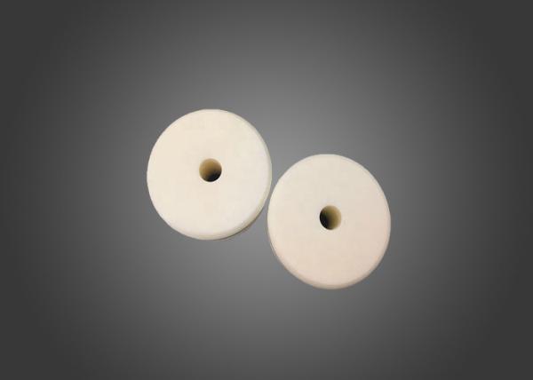 Heat Resistant Small Alumina Spool Electric Ceramic Feedthrough Support Screw Insulator Ceramic Beads For Spark Plug