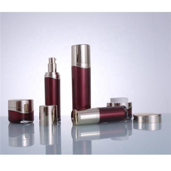 UV Coating 15g 30g 50g Plastic Cosmetic Jars With Lids Recyclable