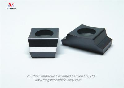 KTY19009,HRC40-60 Hardness Square Carbide Inserts , Cnc Turning Inserts With Holes